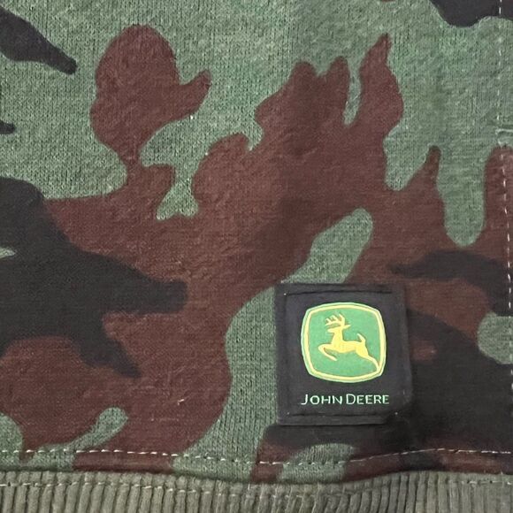 John Deere  Core Graphic Logo Hoodie Camo- Size XXL - Picture 8 of 10